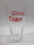 Coca-Cola Coke Soda Pop Red Lettering 6" Tall Glass Fountain Cup Collectible