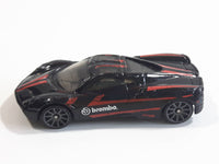 2019 Hot Wheels HW Speed Graphics Pagani Huayra Black Die Cast Toy Car Vehicle