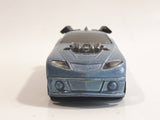 2004 Hot Wheels Tooned Mercy Breaker Light Silver Blue Die Cast Toy Car Vehicle - McDonald's Happy Meal