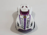 2018 Hot Wheels Checkmate Velocita White Die Cast Toy Car Vehicle