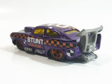 2012 Hot Wheels Thrill Racers City Stunt Jaded Metalflake Purple Die Cast Toy Car Vehicle