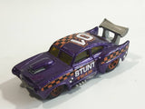 2012 Hot Wheels Thrill Racers City Stunt Jaded Metalflake Purple Die Cast Toy Car Vehicle