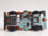 Unknown Brand 8006 Jeep S & C Construction Corporation Orange with Chrome Die Cast Toy Car Vehicle