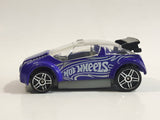 2011 Hot Wheels Night Burnerz Super Gnat Metallic Purple Die Cast Toy Car Vehicle