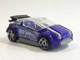 2011 Hot Wheels Night Burnerz Super Gnat Metallic Purple Die Cast Toy Car Vehicle