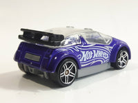 2011 Hot Wheels Night Burnerz Super Gnat Metallic Purple Die Cast Toy Car Vehicle