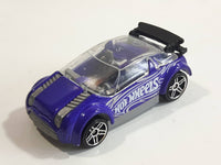 2011 Hot Wheels Night Burnerz Super Gnat Metallic Purple Die Cast Toy Car Vehicle