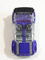 2011 Hot Wheels Night Burnerz Super Gnat Metallic Purple Die Cast Toy Car Vehicle