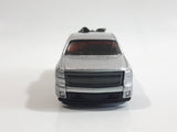 2011 Hot Wheels Chevy Silverado Truck Metalflake Silver Die Cast Toy Car Vehicle