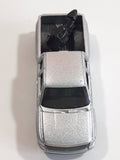 2011 Hot Wheels Chevy Silverado Truck Metalflake Silver Die Cast Toy Car Vehicle