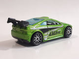 2007 Hot Wheels HW Design Asphalt Assault Green Die Cast Toy Car Vehicle