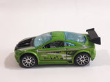 2007 Hot Wheels HW Design Asphalt Assault Green Die Cast Toy Car Vehicle