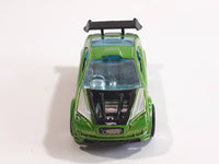 2007 Hot Wheels HW Design Asphalt Assault Green Die Cast Toy Car Vehicle