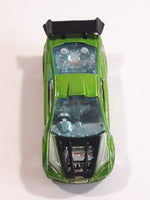 2007 Hot Wheels HW Design Asphalt Assault Green Die Cast Toy Car Vehicle