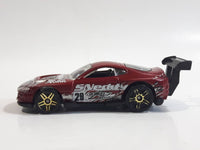 2006 Hot Wheels Drift Kings Super Tsunami Dark Red Die Cast Toy Car Vehicle