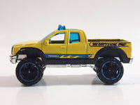 2012 Hot Wheels '10 Toyota Tundra Truck Yellow Die Cast Toy Car Vehicle