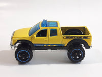 2012 Hot Wheels '10 Toyota Tundra Truck Yellow Die Cast Toy Car Vehicle