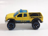 2012 Hot Wheels '10 Toyota Tundra Truck Yellow Die Cast Toy Car Vehicle