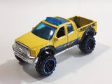 2012 Hot Wheels '10 Toyota Tundra Truck Yellow Die Cast Toy Car Vehicle