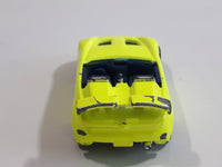 2002 Hot Wheels First Editions Tantrum Neon Fluorescent Yellow Die Cast Toy Car Vehicle