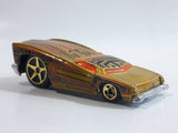 2004 Hot Wheels First Editions Hardnoze Hardnoze '74 Chevy Monte Carlo Metalflake Gold Die Cast Toy Car Vehicle