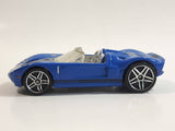 2007 Hot Wheels Ford GTX1 Enamel Blue Die Cast Toy Car Vehicle