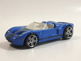 2007 Hot Wheels Ford GTX1 Enamel Blue Die Cast Toy Car Vehicle