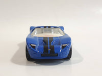 2007 Hot Wheels Ford GTX1 Enamel Blue Die Cast Toy Car Vehicle