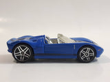 2007 Hot Wheels Ford GTX1 Enamel Blue Die Cast Toy Car Vehicle