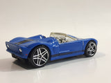 2007 Hot Wheels Ford GTX1 Enamel Blue Die Cast Toy Car Vehicle