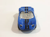 2007 Hot Wheels Ford GTX1 Enamel Blue Die Cast Toy Car Vehicle