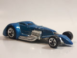 2007 Hot Wheels Heat Fleet Hammered Coupe Light Blue Die Cast Toy Car Hot Rod Vehicle