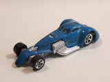 2007 Hot Wheels Heat Fleet Hammered Coupe Light Blue Die Cast Toy Car Hot Rod Vehicle