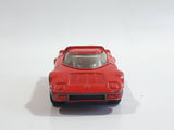 2002 Hot Wheels First Editions Lancia Stratos Red Die Cast Toy Car Vehicle