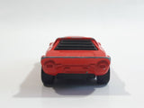 2002 Hot Wheels First Editions Lancia Stratos Red Die Cast Toy Car Vehicle