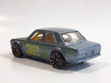 2012 Hot Wheels Faster Than Ever Datsun Bluebird 510 Metallic Silver #32 Die Cast Toy Race Car Vehicle