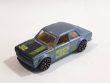 2012 Hot Wheels Faster Than Ever Datsun Bluebird 510 Metallic Silver #32 Die Cast Toy Race Car Vehicle