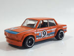 2012 Hot Wheels BMW 2002 Orange #9 Die Cast Toy Race Car Vehicle