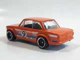 2012 Hot Wheels BMW 2002 Orange #9 Die Cast Toy Race Car Vehicle