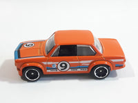 2012 Hot Wheels BMW 2002 Orange #9 Die Cast Toy Race Car Vehicle