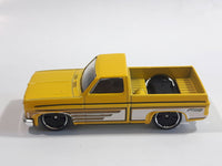 2014 Hot Wheels HW Off-Road Hot Trucks '83 Chevy Silverado Truck Yellow Die Cast Toy Car Vehicle