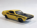 2014 Hot Wheels HW Workshop - HW Performance '71 Dodge Challenger Yellow Die Cast Toy Muscle Car Vehicle