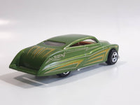 2013 Hot Wheels HW Showroom American Turbo Purple Passion Metalflake Green Die Cast Toy Car Vehicle