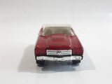 2011 Hot Wheels Chevy '70 Chevelle SS Convertible Metallic Dark Red Die Cast Toy Car Vehicle