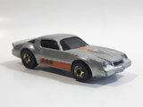 1983 Hot Wheels Chevrolet Camaro Z28 Metalflake Grey Die Cast Toy Muscle Car Vehicle - Hong Kong