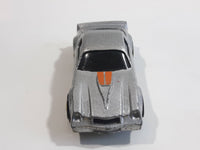 1983 Hot Wheels Chevrolet Camaro Z28 Metalflake Grey Die Cast Toy Muscle Car Vehicle - Hong Kong