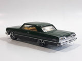 2011 Hot Wheels '63 Chevy Impala Dark Green Die Cast Toy Car Vehicle