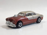 2007 Hot Wheels Since '68: Top 40 Shoe Box Metalflake Bronze and Metalflake Brown Die Cast Toy Car Vehicle