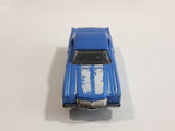 2011 Hot Wheels Muscle Mania '70 Monte Carlo Blue Die Cast Toy Car Vehicle