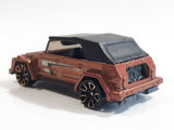 2011 Hot Wheels Volkswagen Type 181 Metalflake Copper Brown Die Cast Toy Car Vehicle